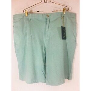 "Gray Earth" New $58 Men’s Chino Shorts 100% Cotton Size 42 Green NWT